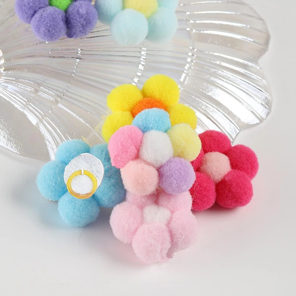 Floral Pet Hair Bows