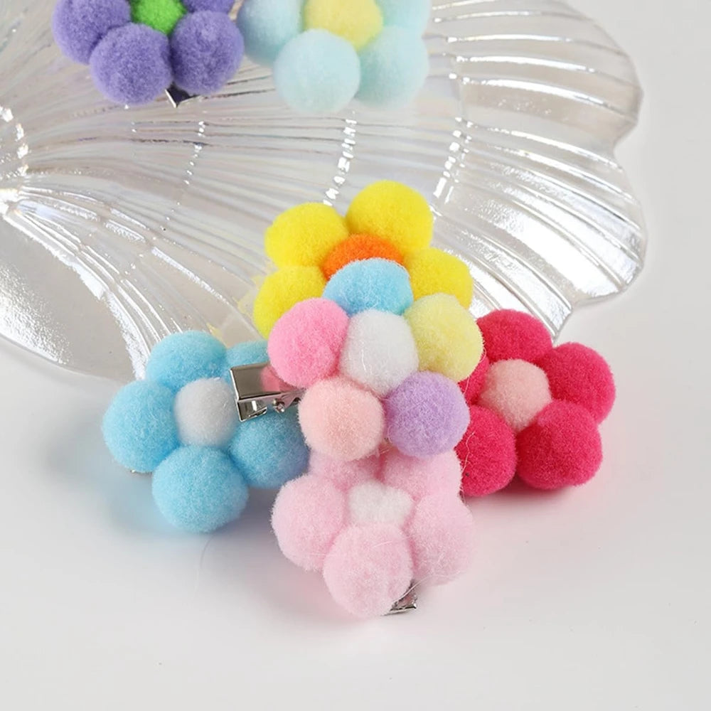 Floral Pet Hair Bows