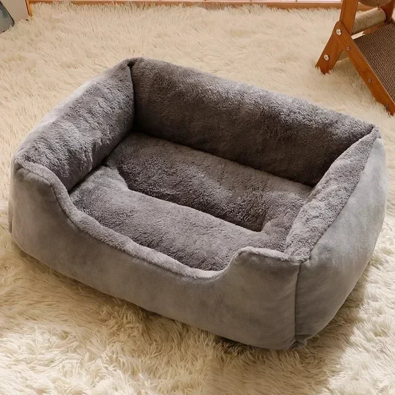 Plush Small Pet Bed