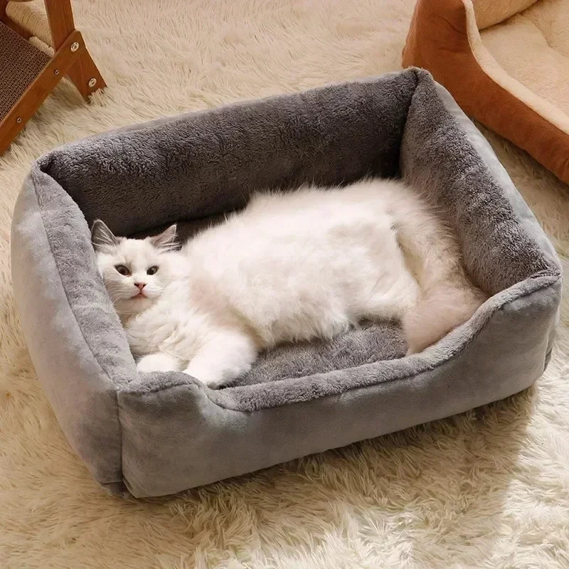 Plush Small Pet Bed