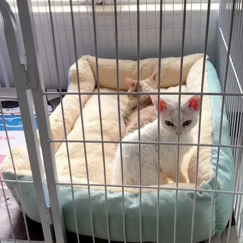 Plush Small Pet Bed